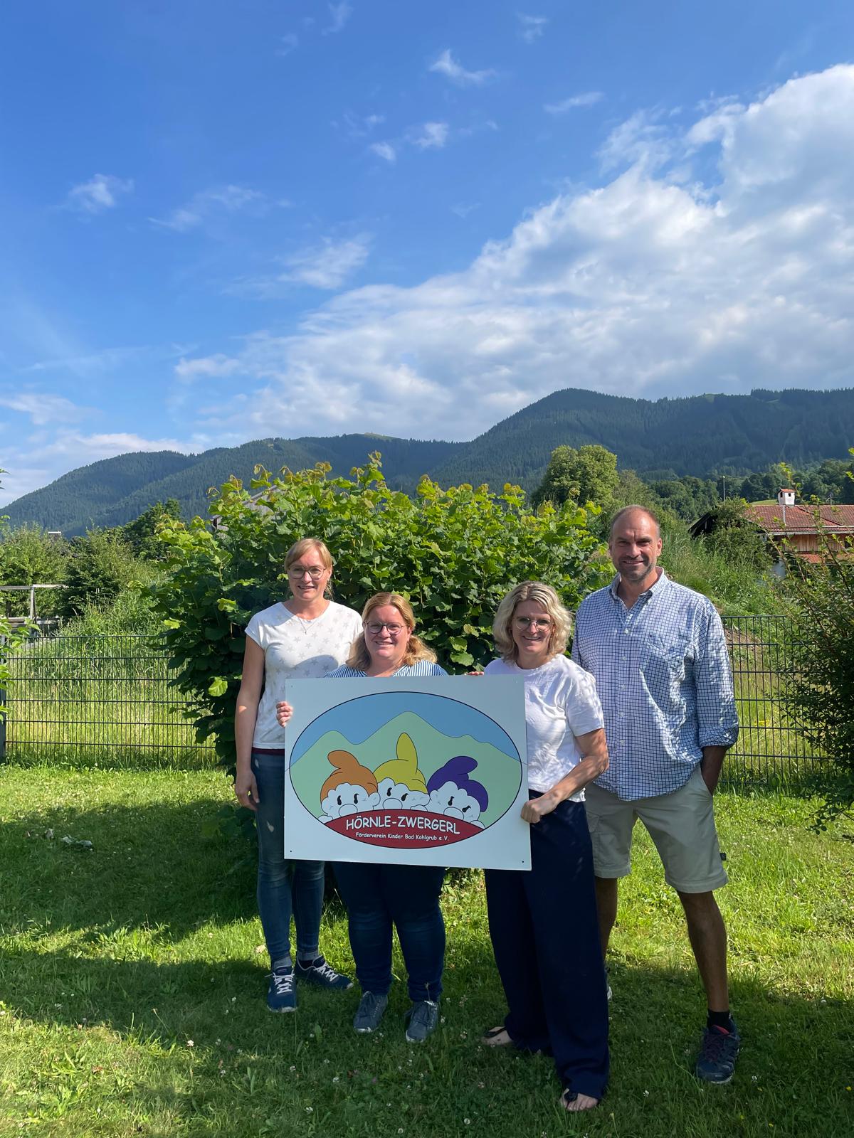 v.l.: Maria Gundlfinger, Stefanie Burkart, Petra Fischer, Thomas Gerold